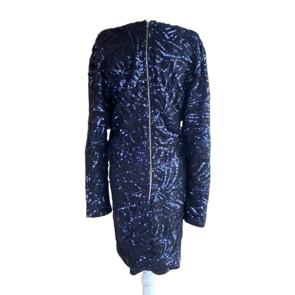 Fashion Nova Star Is Born Sequin Dress - Navy 3X - Picture 6 of 16